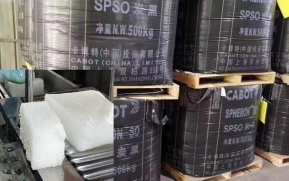 チューブディフューザー膜の製造用に米国から輸入されたEPDM材料
